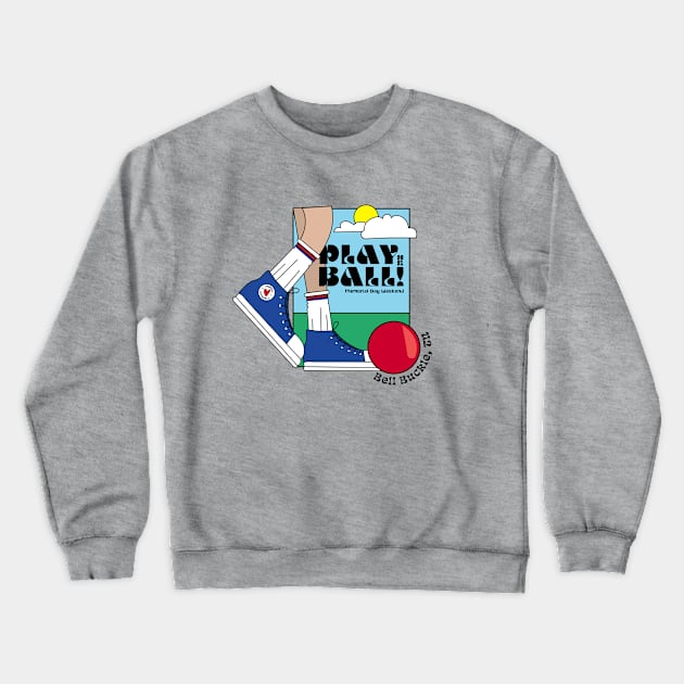 Kickball Crewneck Sweatshirt by GRFN